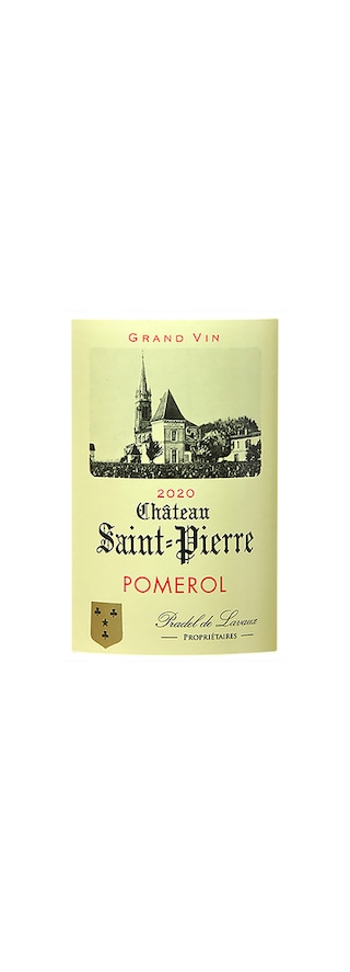 Chateau Saint-Pierre | Pomerol | Caisse en bois | 2020 | Rouge 75 cl