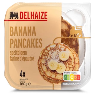 Delhaize | Pancakes | Banaan | Spelt 