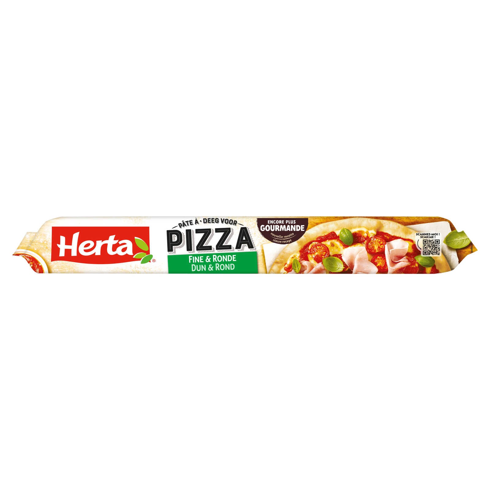 Herta Pizzadeeg | dun en rond