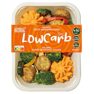 Natural Healthy Meals | Falafel | Groenten | Puree 400 gr