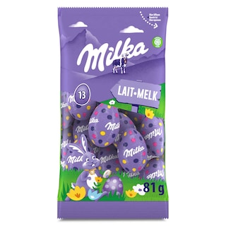 Milka | Paaseieren| Melkchocolade 