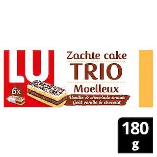 LU | Petit Moelleux | Cakes | Moelleux Trio | Vanille | Chocola 