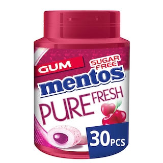 Mentos | Gum | Chewing gum | Pure fresh | Cherry 