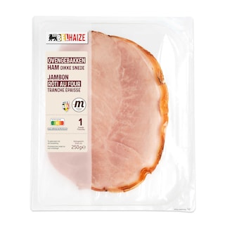 Delhaize | Ovengebak ham | Dikke snede 