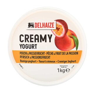 Delhaize | Yaourt | Entier | Fraise 1 kg