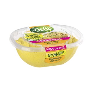 Delio | Salade poulet curry | Sans mayonnaise | +25% 