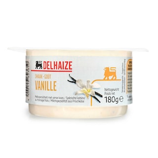 Delhaize | Verse kaasspecialiteit | Vanille 
