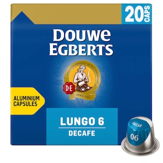 Douwe Egberts | Café | Lungo | Decafe 6 | Caps 104 gr