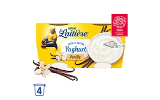 La Laitière | Yaourt | Brassé | Onctueux | Vanille 