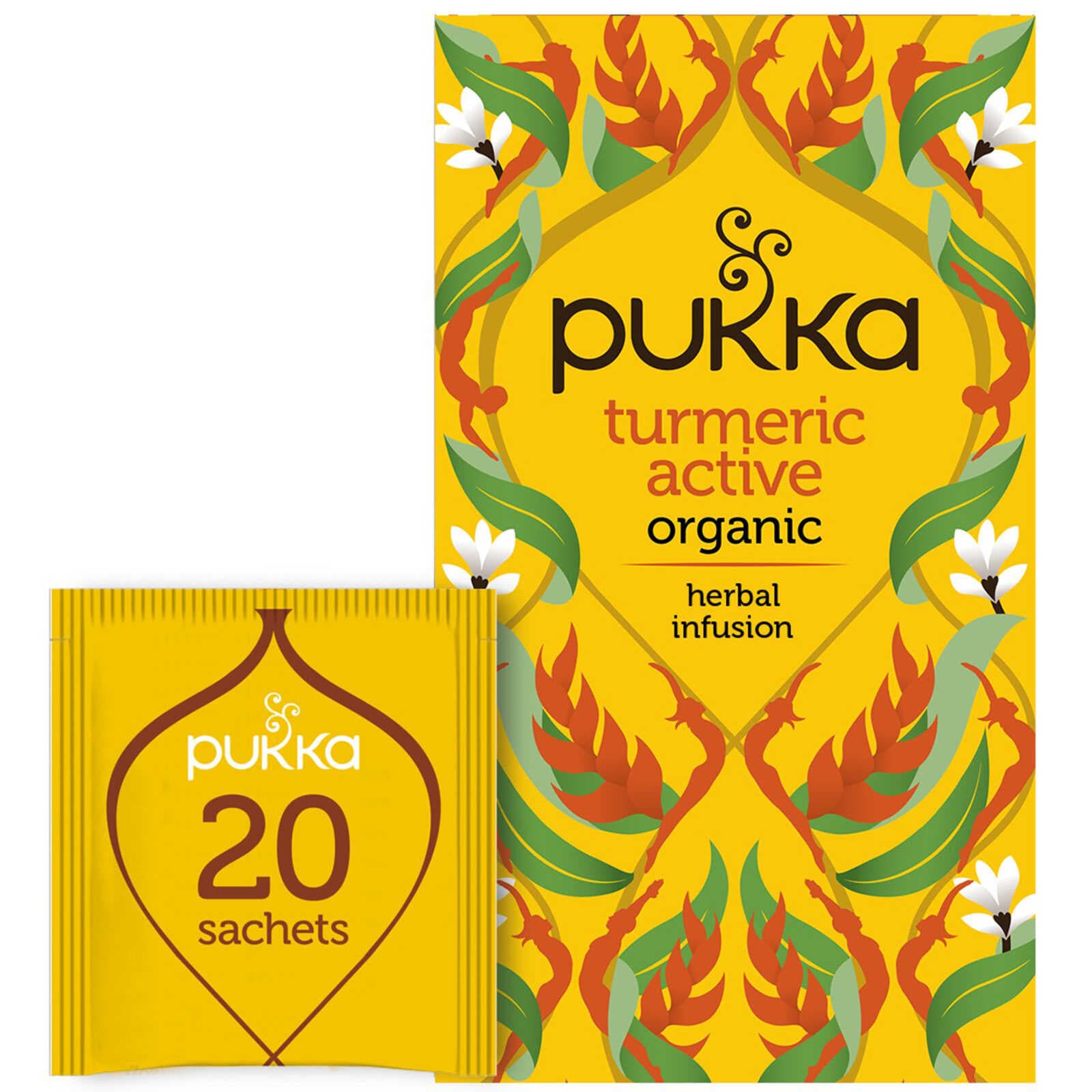 Pukka Kruidenthee | Turmeric Act| 20 zakjes | Bio