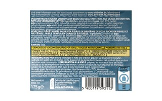 Delhaize | Plant-Based | Pita stukjes | Vegan 175 gr