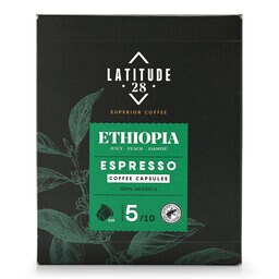 Latitude 28 | Café | Ethiopie | Caps | Fairtrade 