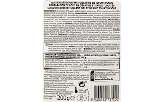 Delhaize | Tête pressée | Sauce tomate | Tranches 