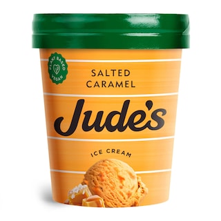 Jude's | Plant based | Salted caramel | Ice cream 