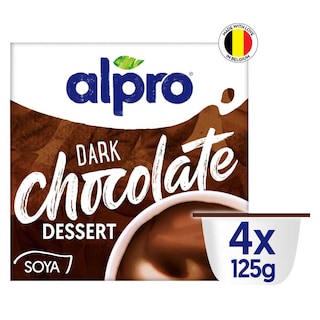 Alpro | Plantaardige dessert | Fondant | Donkere chocolade | UHT 
