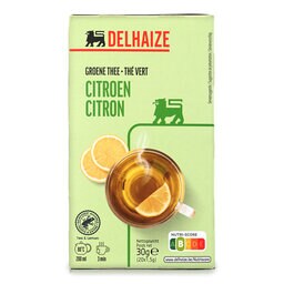 Delhaize | Thee | Groen | Citroen | Zakjes 