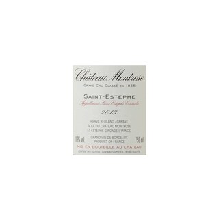 FR BORDEAUX SAINT ESTEPHE | Château Montrose 2013 