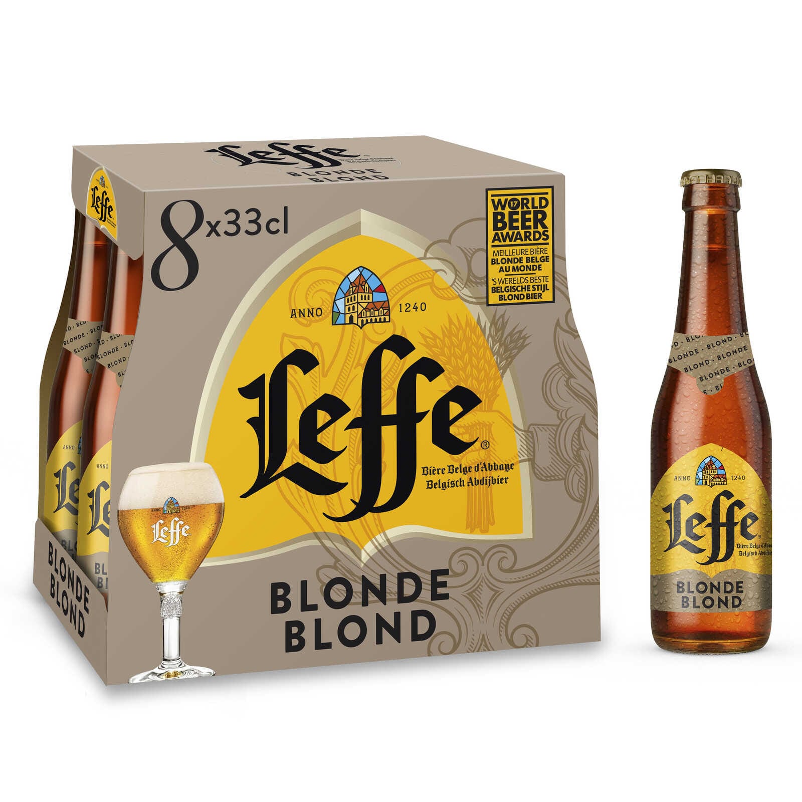 Leffe Abdijbier | Blond | 6,6% alc | Fles