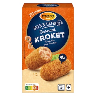 Mora | 4 Garnaalkroketten | Oven 