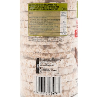 Delhaize | Bio | Rijstwafels | met zout | Bio 