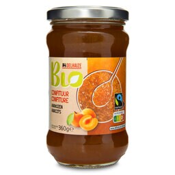 Delhaize | Bio | Confiture | Abricots | Bio | Fairtrade 