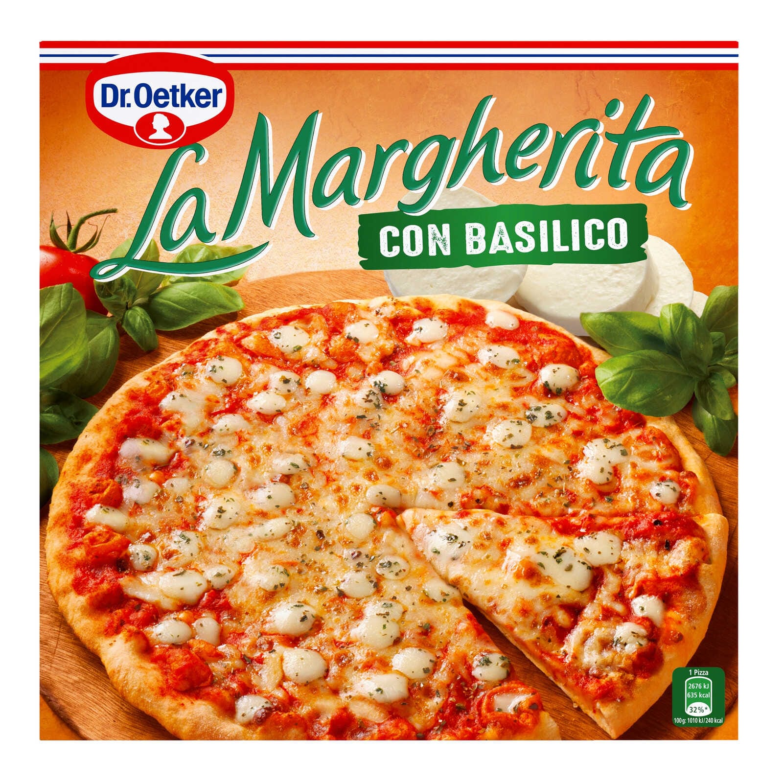Dr. oetker Pizza | Margherita | Con basilico