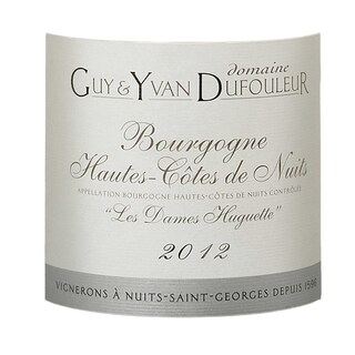 FR BOURGOGNE HAUTE COTE DE NUI | Hautes Côtes de Nuits Dame Huguette 12 Blanc 