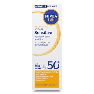 Nivea | Sun | Sun Protect Face | Sensitive | SPF50+ 