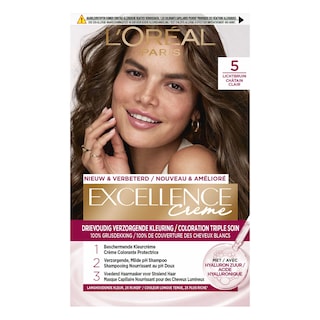 Excellence | Châtain clair - 5 | Coloration pour cheveux 1 pc