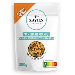 Sandra Bekkari | Granola | Noix de cajou & Graines de courge 