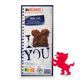 Delhaize | Vermicelles | Chocolat au lait 