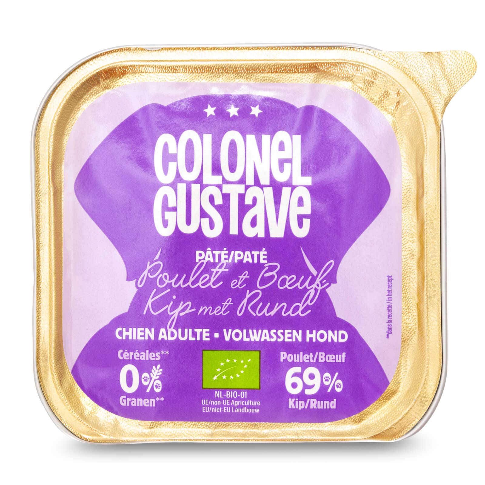Colonel Gustave Hondenvoeding | Pate | Kip & Rund | Bio
