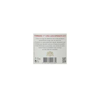 FR BOURGOGNE COTE DE BEAUNE | Pommard 1er Cru Les Epenots 14 Rood 
