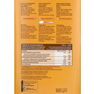 Delhaize | Choco | Instant | Poeder | RFA 800 gr
