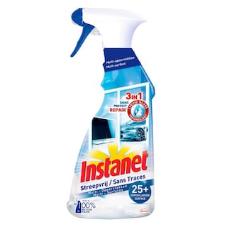 Instanet | Nettoyant | Spray | Multi-surface | 2 en 1 | Sans traces 