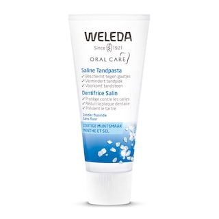 Weleda | Tandpasta | Saline | Zoutige muntsmaak | Bio 