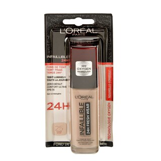 L'Oréal Paris | Cosmetics | Foundation | Infaillible 24h Fresh Wear | 25 Rose Ivory 