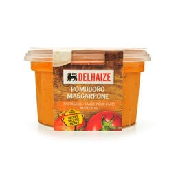 Delhaize | Sauce pommodoro et mascarpone 