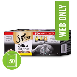 Sheba | Kattenvoeding | Saus | Gevogelte 