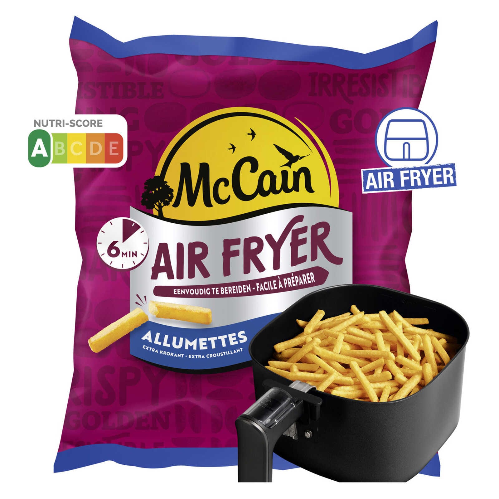 Mc Cain Frieten | Airfryer | Allumette