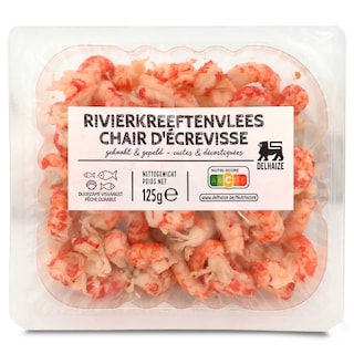 Delhaize | Rivierkreeftjes | Gekookt 