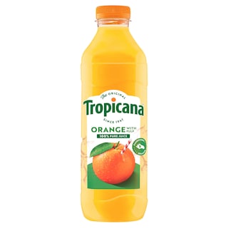 Tropicana | Sap | Sinaasappel met pulp 1 l