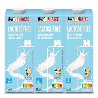 Delhaize | Melk | Halfvolle | Lactosevrij 6 x 1 l