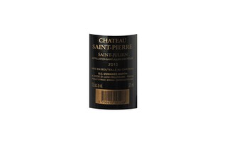 Chateau Saint-Pierre | Saint-Julien Grand Cru Classé | 2010 