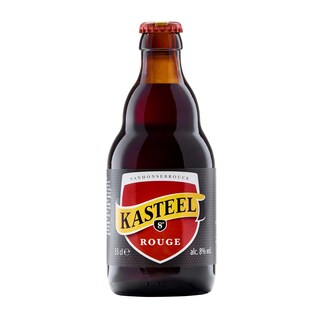 Kasteel | Sterk fruitbier | Rouge | 8% ALC. | Fles 