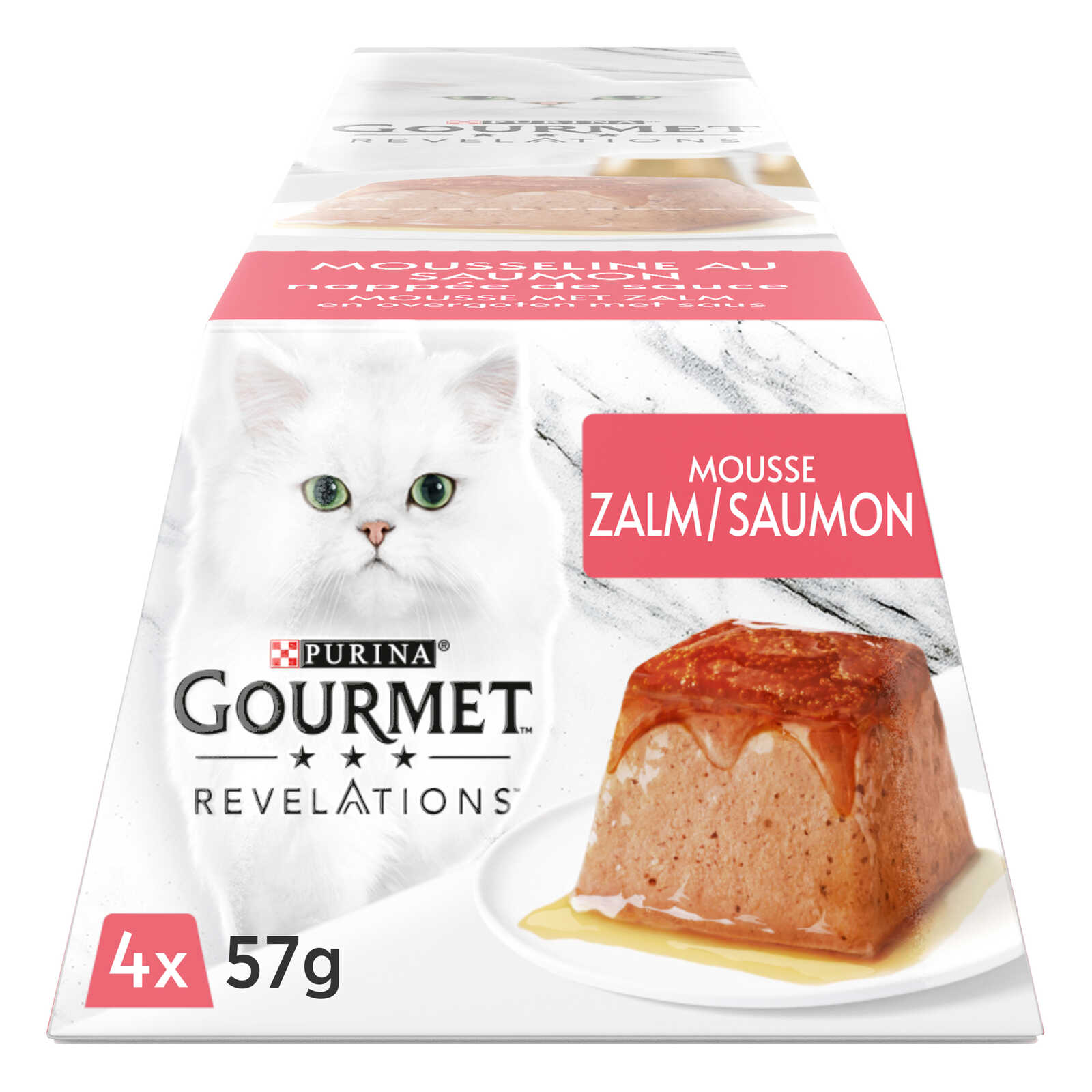 Gourmet Kattenvoeding | Zalm | Mousse | Zalm