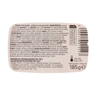 Delhaize | Cocktail | Grijze-Tijger- garnalen 