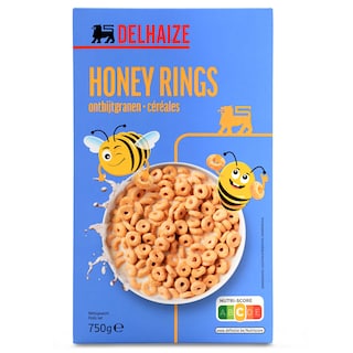Delhaize | Céréales | Honey Rings 750 gr