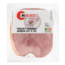 Delhaize | Jambon à l'os | Artisanal | Tranches 