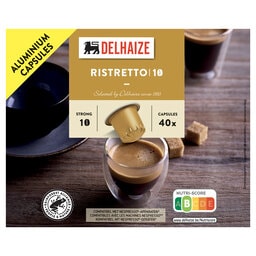 Delhaize | Koffie | Caps | Ristretto 10 